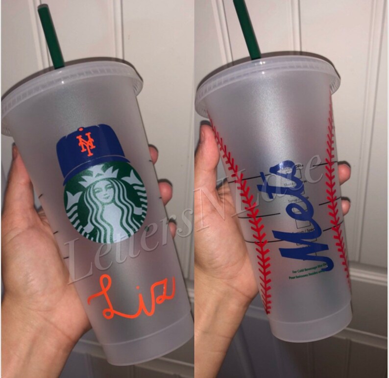 Personalized NY Mets Starbucks CupStarbucks Reusable Cupny Etsy personalized-ny-mets-starbucks-cupstarbucks-reusable-cupny-etsy