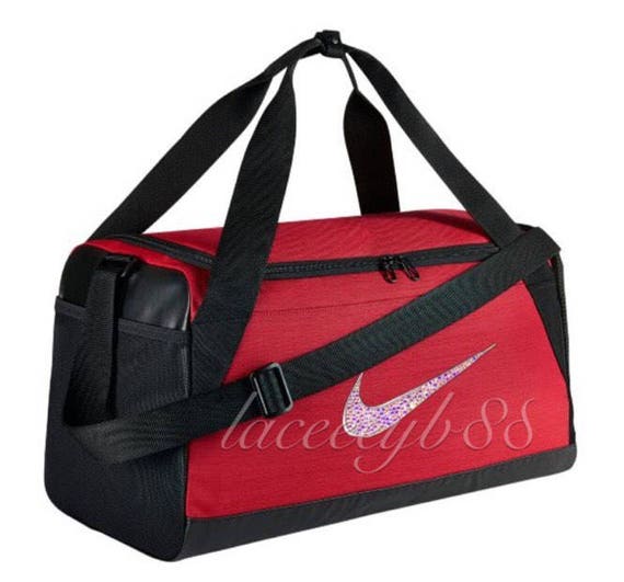 red nike duffle bag