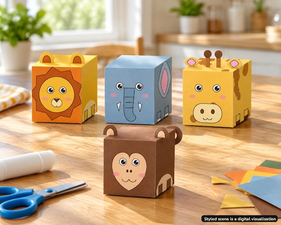 Jungle Animal Craft Printable