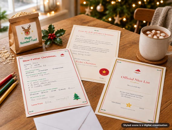 Letter to Father Christmas Printable UK