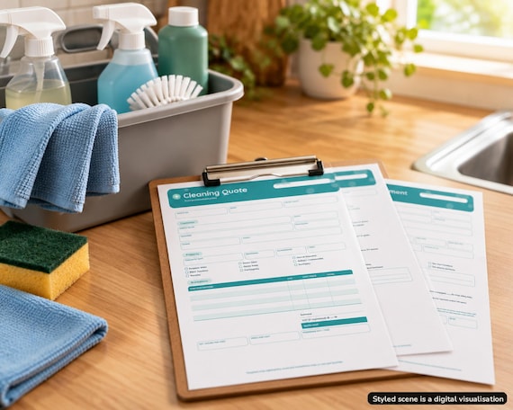 Cleaning Business Forms UK