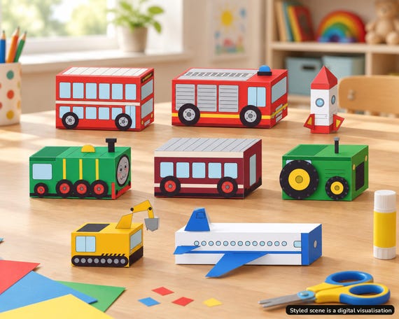 Vehicle Craft Printable Bundle