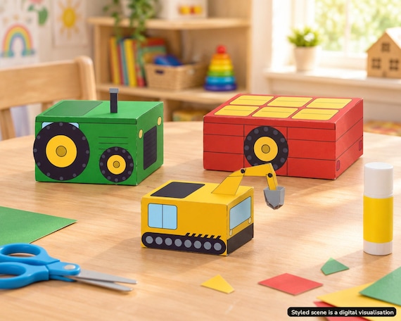Tractor Craft Printable