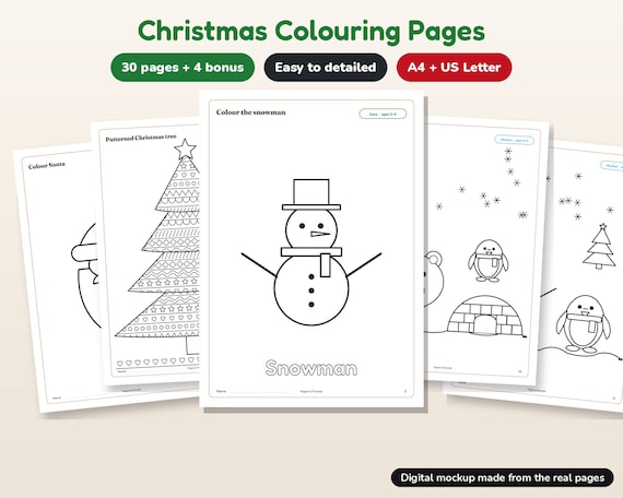 Christmas Coloring Pages for Kids