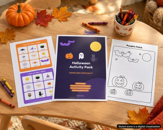 Half Term Halloween Activity Pack