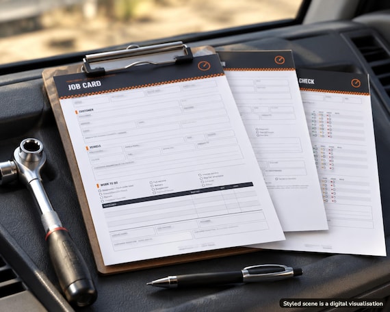 Mobile Mechanic Forms UK