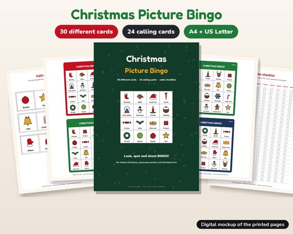 Christmas Bingo Printable