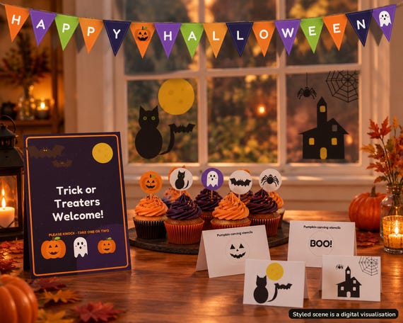 Halloween Decorations Printable