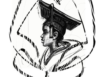 The Graduate 13" x 19"