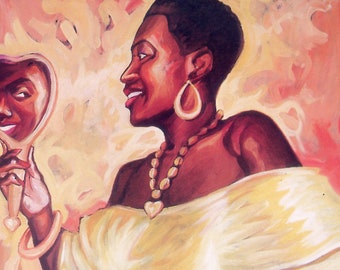 Osun/Oshun  8" x 10"