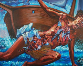 The Middle Passage - 13" x 19"
