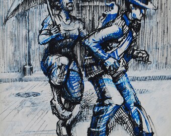 Grand Marshall & Diva Second Line 8" x 10"