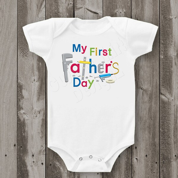 My First Father's Day Bodysuit or T-Shirt