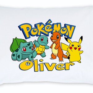 Pokemon Pillowcase Toy Pikachu Anime Cartoon Pattern Pillowcase Pikachu  Cushion Cover Pillowcase Home Decoration 45*