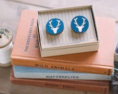 Laminate Deer Stag Cuff Links