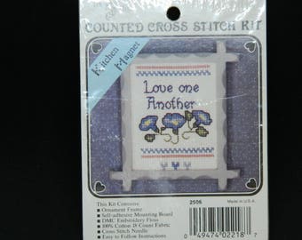 The New Berlin Company Counted Cross Stitch Kits.