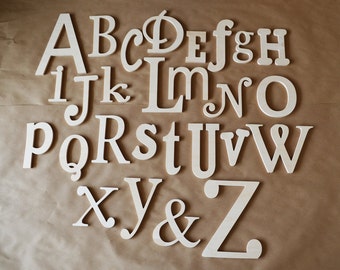abc wall letters
