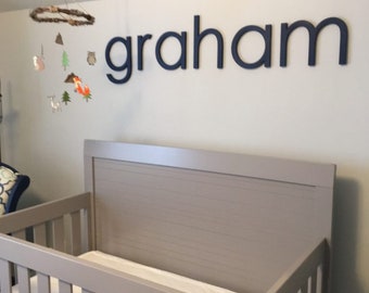 wooden letter ideas for baby room