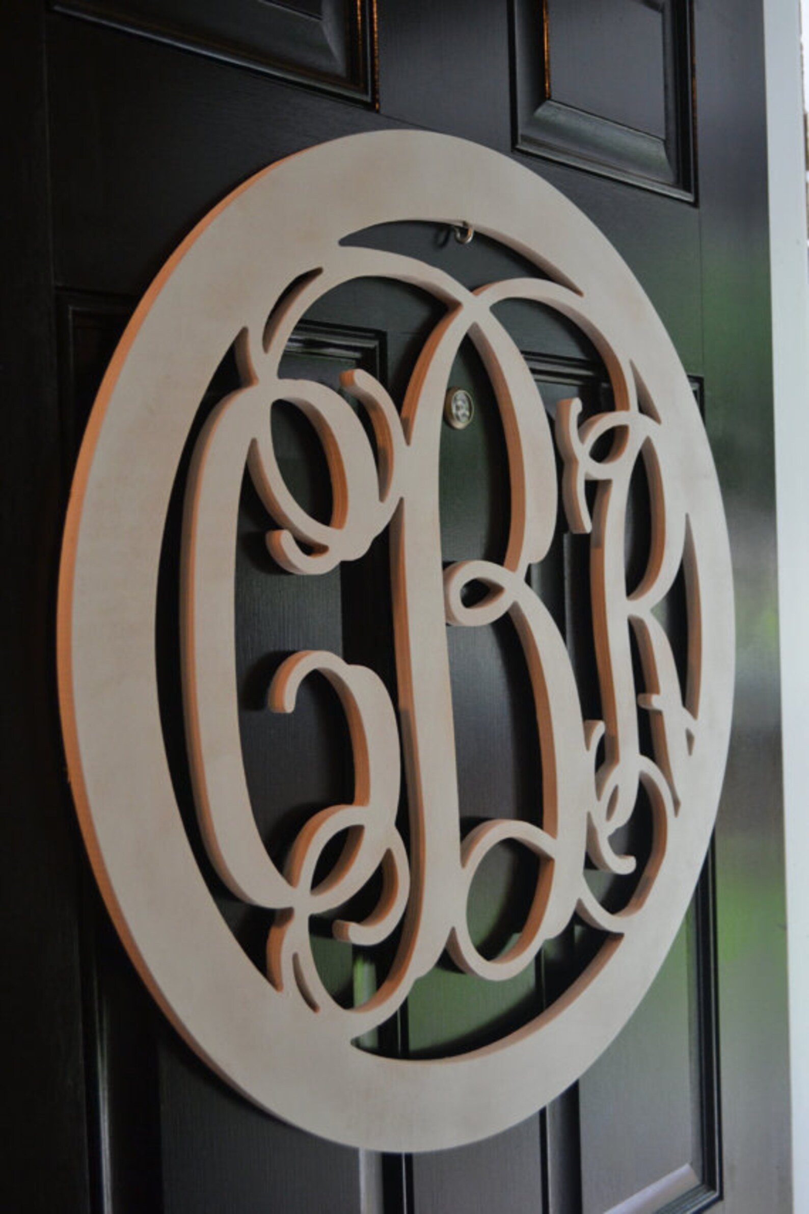 Vine Script Monogram- Wooden Monogram- Wall Hanging -nursery Monogram ...