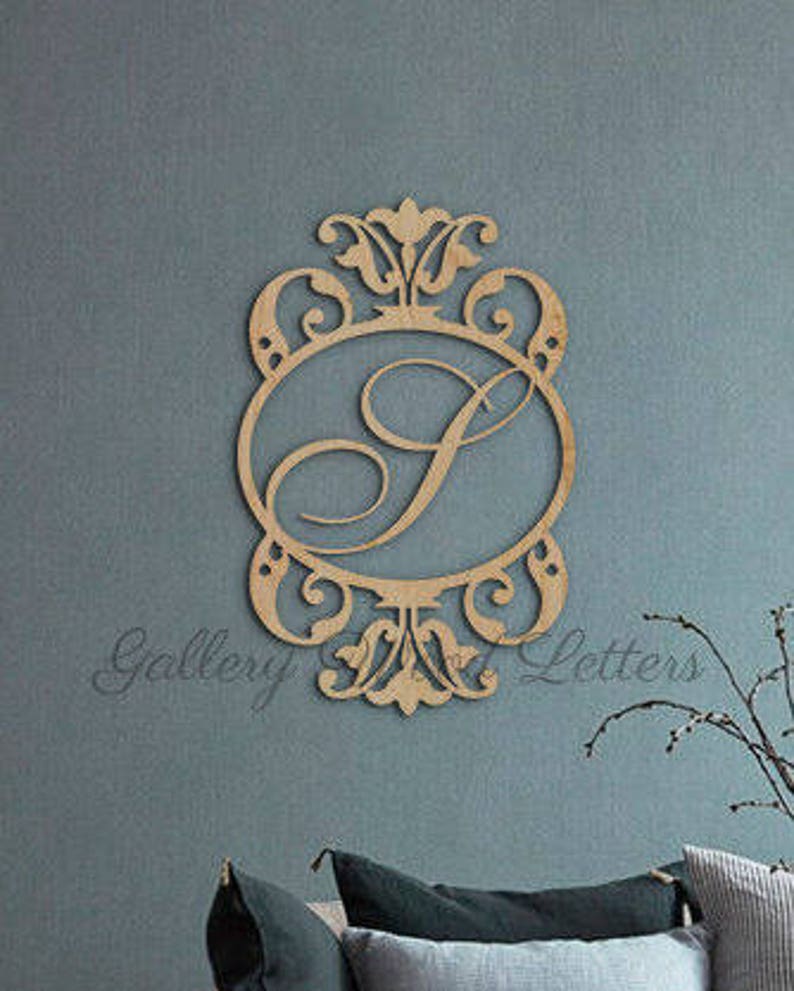 Initial Wall Decor Bedroom Wall Decor Nursery Decor Etsy