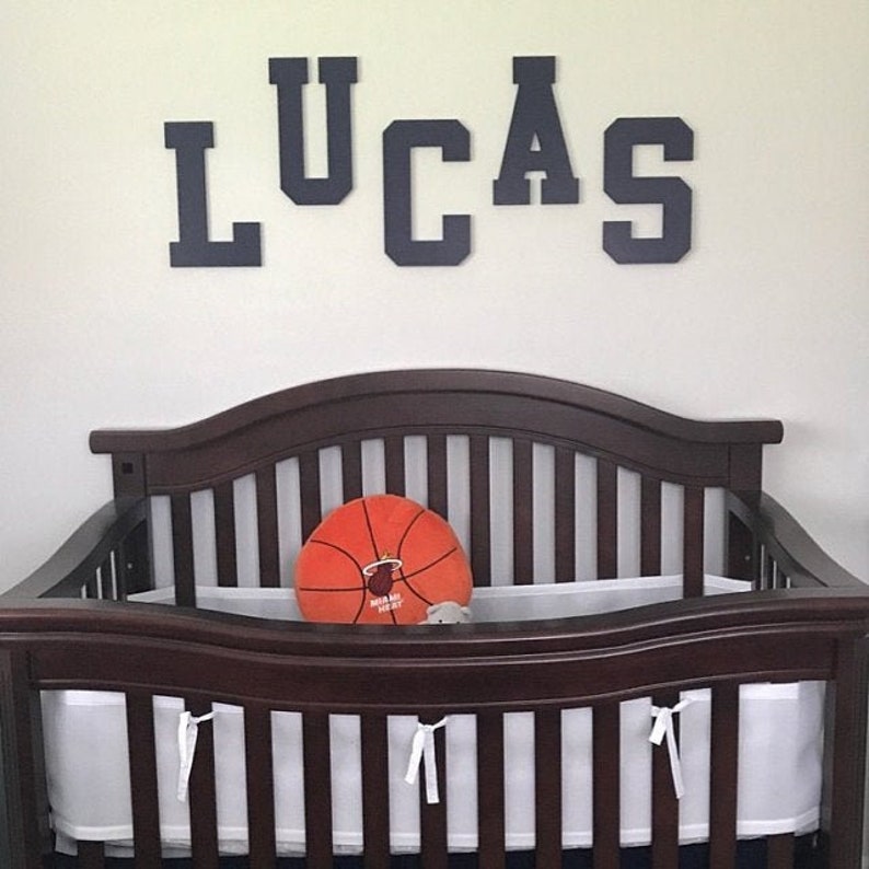 wooden nursery wall decor