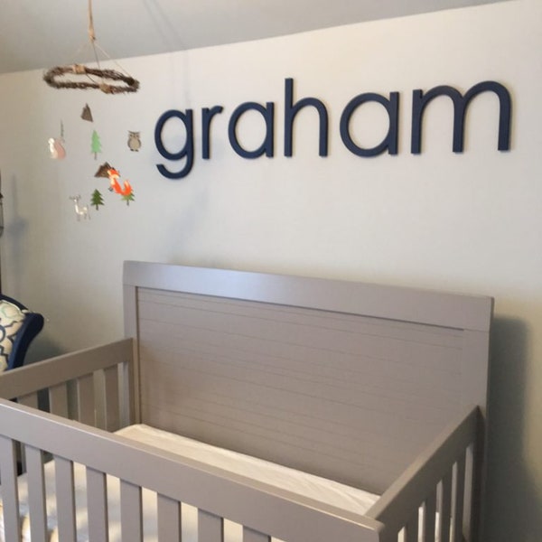 Nursery Wall Letters Etsy