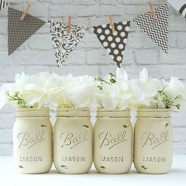 Annie Sloan Chalk Paint Mason Jars