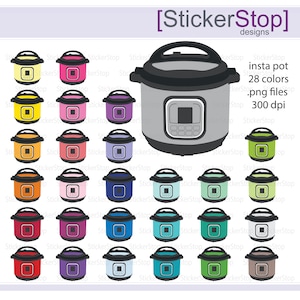 Wrap for Instant Pot Accessories 6 Quart for Duo Evo Plus Cover Sticker | Wraps Fit InstaPot Duo Evo Plus 6 Quart Only | Daisy with Wavy Blue Line