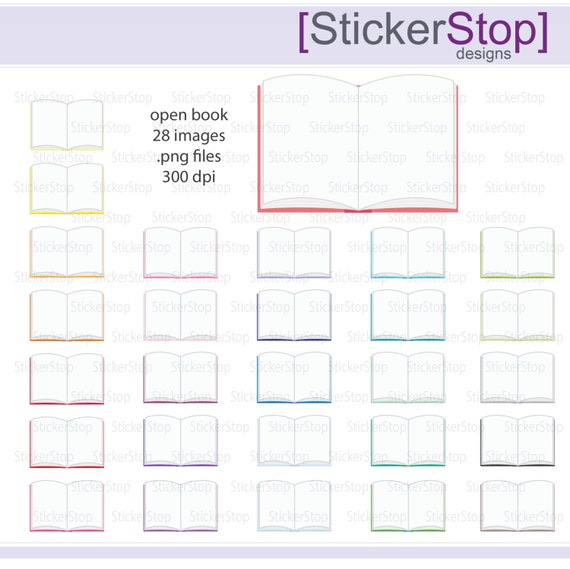 Open book clipart. Free download transparent .PNG