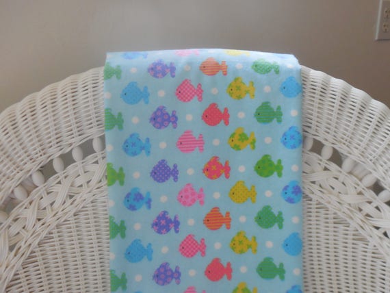 rainbow receiving blanket