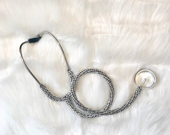 pink sparkly stethoscope