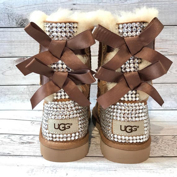 bling uggs with bows