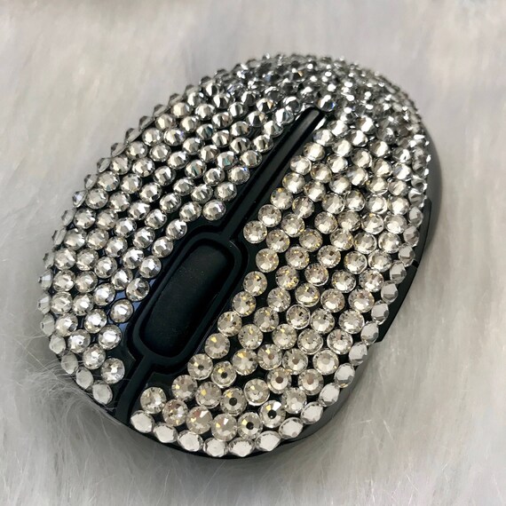 Bling Computer Mouse Sparkly Computer Mouse Bling Desk Etsy