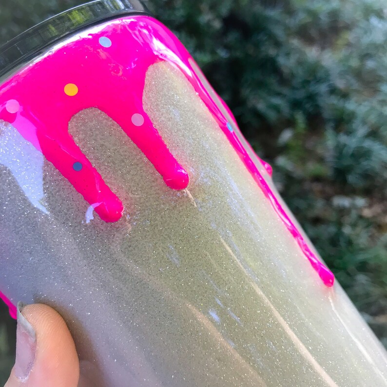 Skinny Tumbler Bundle Glitter Drip SVG File