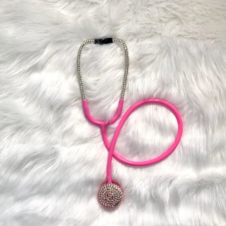 Bling stethoscope sparkly stethoscope pink stethoscope Etsy