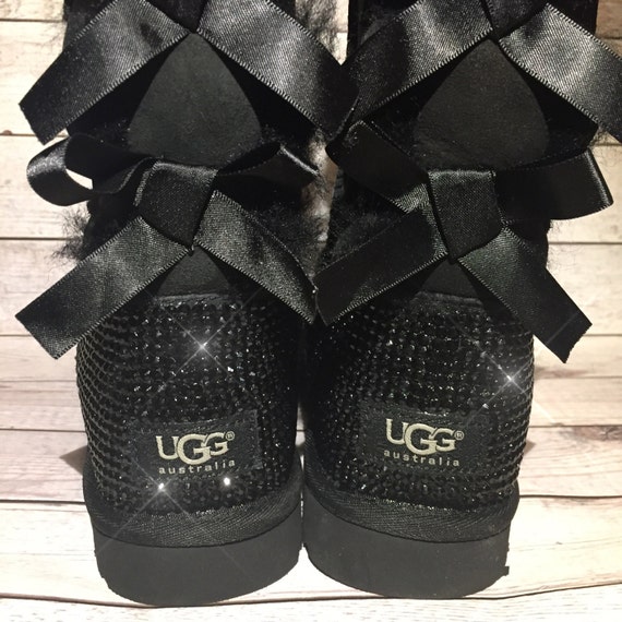 black bailey bow uggs