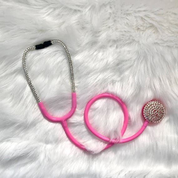 pink sparkly stethoscope
