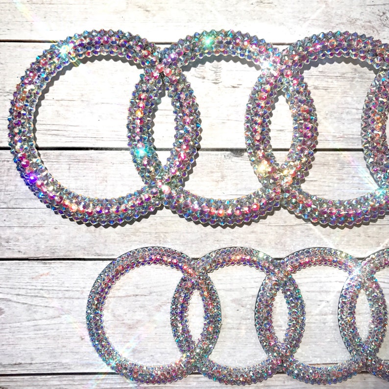 Bling car emblem sparkly auto emblems bling auto parts Etsy
