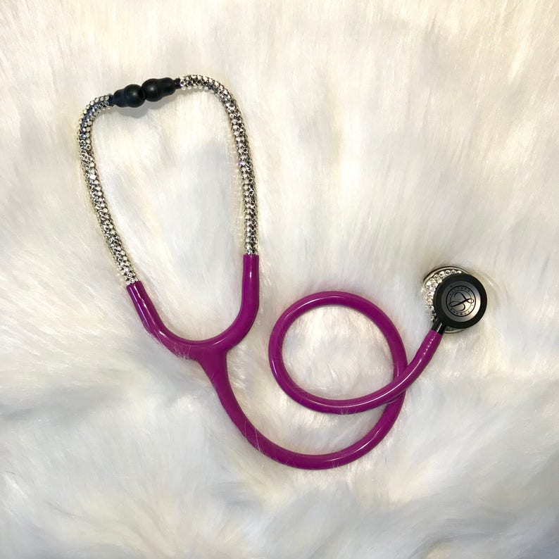 pink sparkly stethoscope
