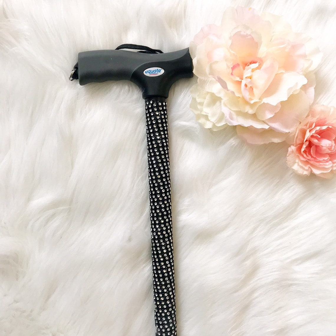 Bling cane sparkly walking cane gold cane disability gift Etsy