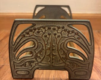 Art Nouveau Tree of Life Expanding Book Rack