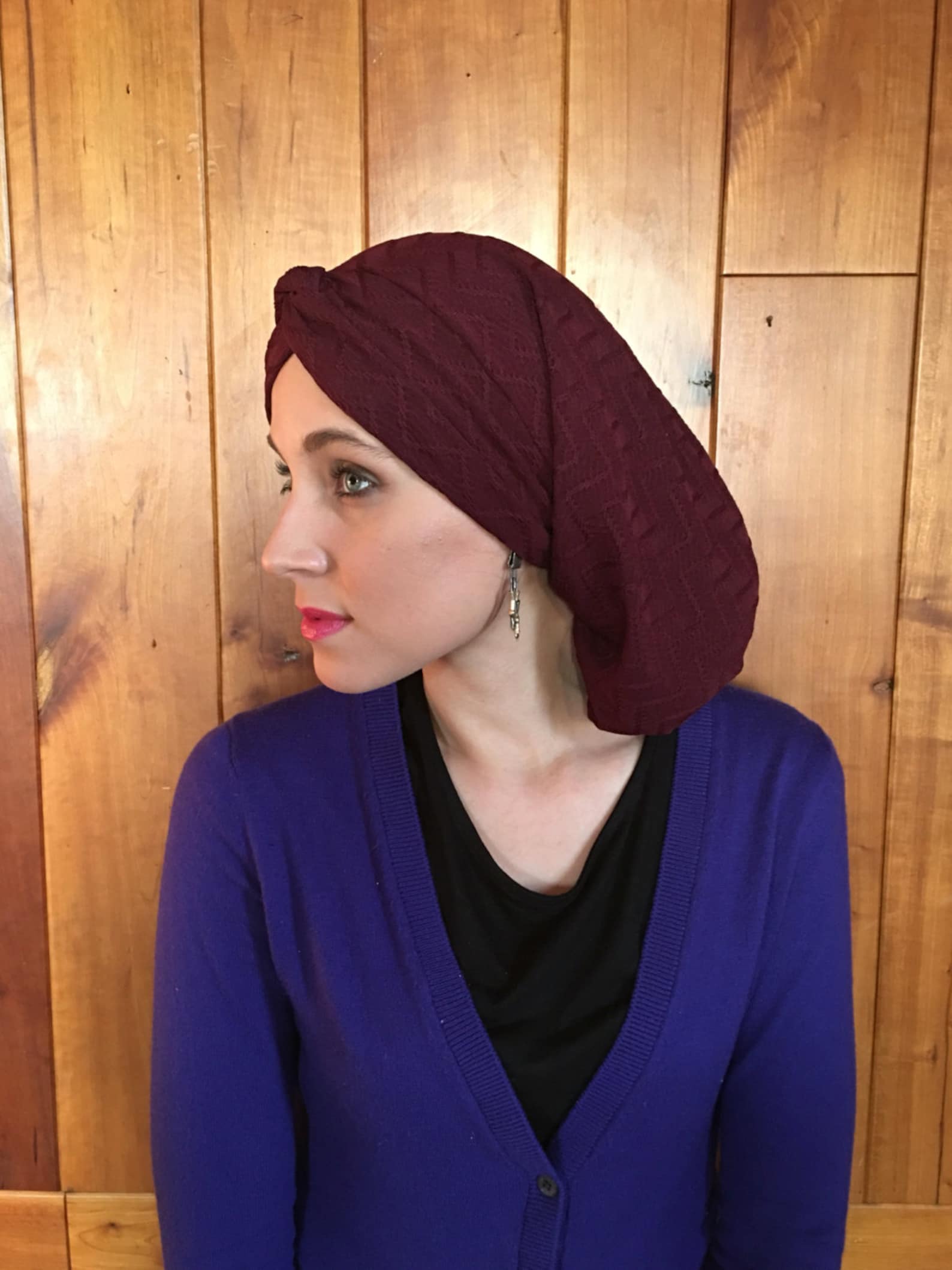 Head covering Turban For Religious Women. Snood Renaissance Etsy