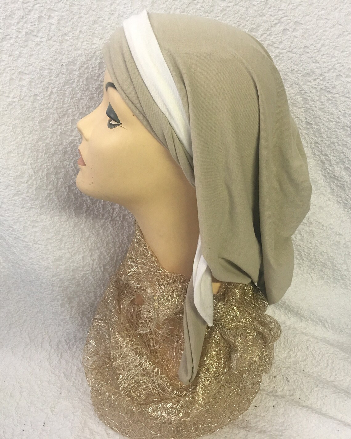 To Cover Your Head Lightweight Soft Wrap Around Head Scarf For Etsy