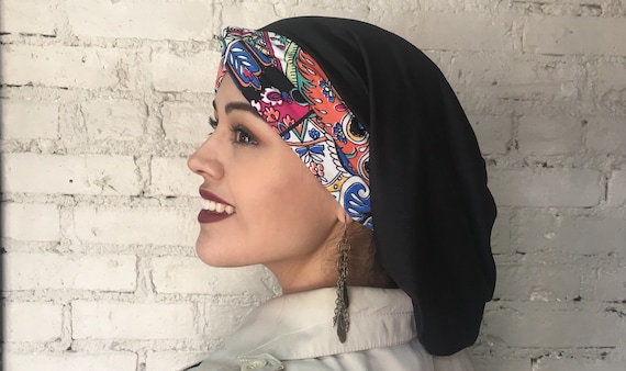 Headscarf For Woman | Headband Turban For Jewish Muslim Hijab Christian Women Who Cover For Fashion or Hair Loss by Uptown Girl Headwear USA