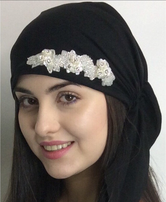 Black Hijab Style Long Head Scarf for Women Nurse Doctor - Etsy New Zealand Black Hijab Style Long Head Scarf for Women Nurse Doctor - Etsy New Zealand