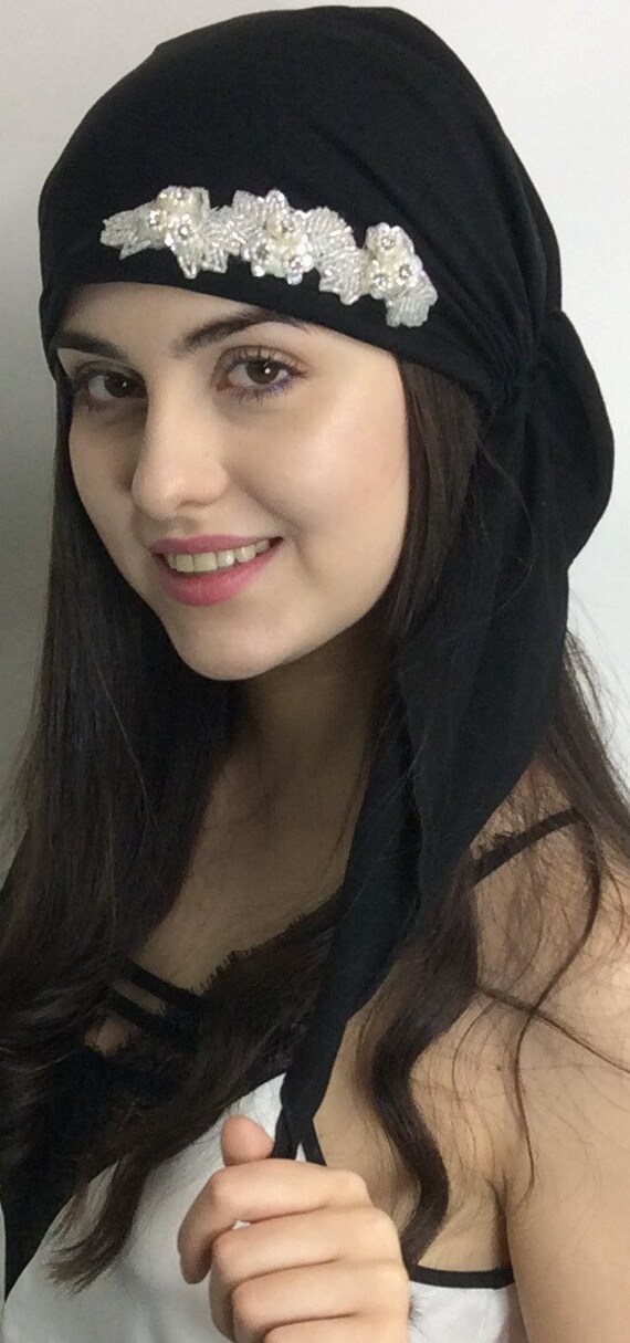 Black Hijab Style Long Head Scarf for Women Nurse Doctor - Etsy Ireland Black Hijab Style Long Head Scarf for Women Nurse Doctor - Etsy Ireland