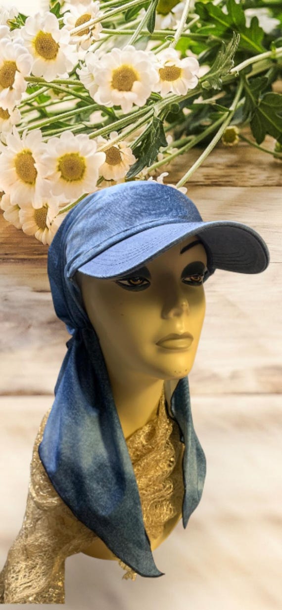 Cappello da sole Copricapo per donna Sciarpa con berretto da
