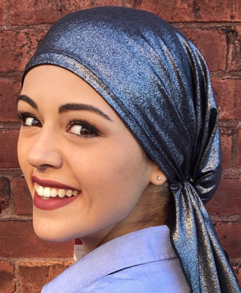 Durag Tie Back Hat Head Scarf For Women Hair Wrap Easy