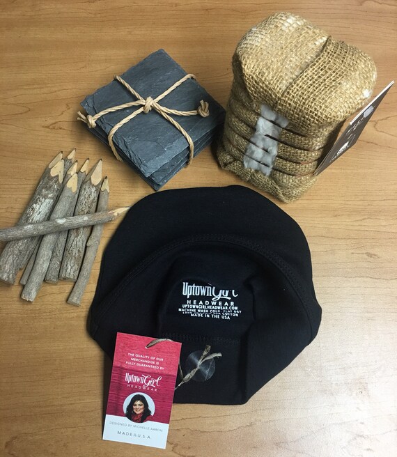 Bamboo Sleep Cap for Hair Loss Home Head Cover for Chemo Women Bike Hard Hat Helmet Liner Cotton Beanie