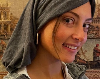Exercise Hijab | Snood For Woman |  Fashion Turban | Headwear Hair Wrap Head Covering For Muslim Jewish Christian Lady | Quality Made in USA
